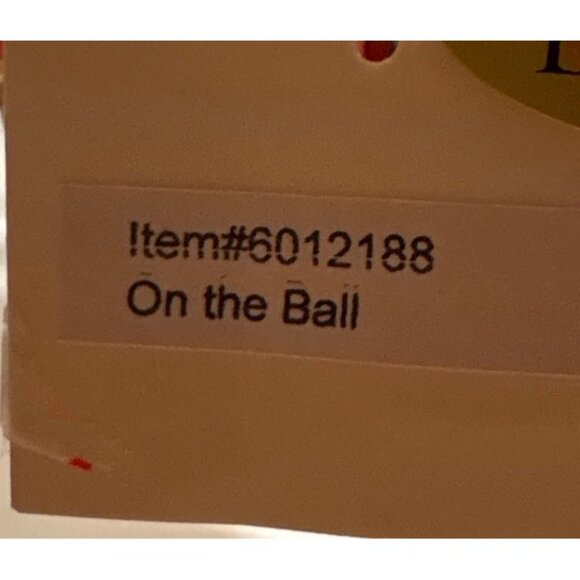 Possible Dreams Tropical Santa On the Ball w/ Hat & Beach Ball Sample 11" Tall - Picture 7 of 8